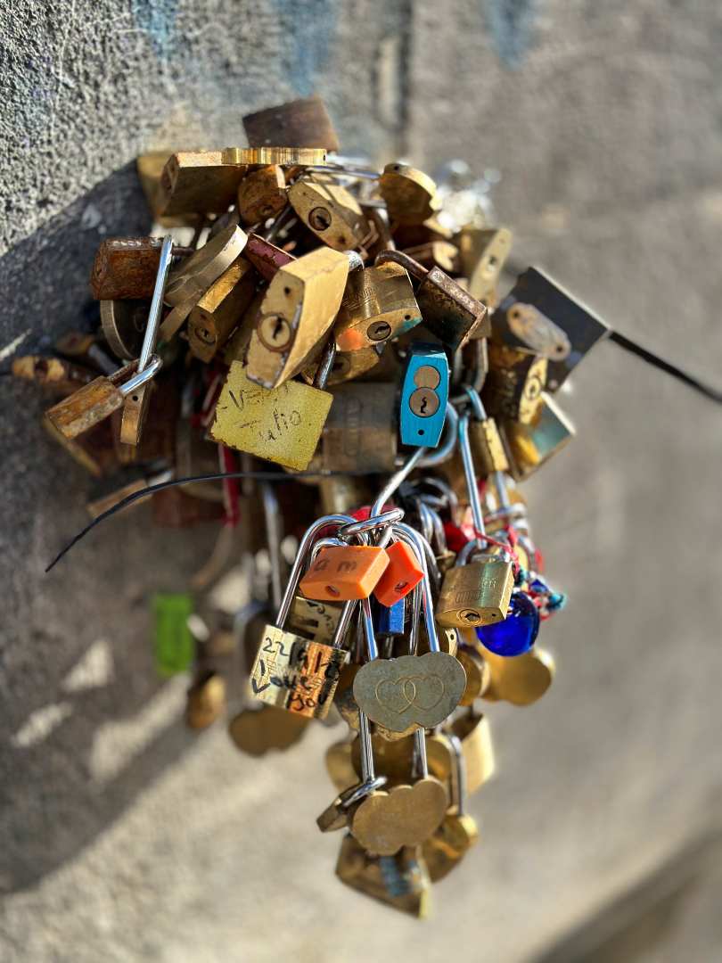 Foto de candados en Paris