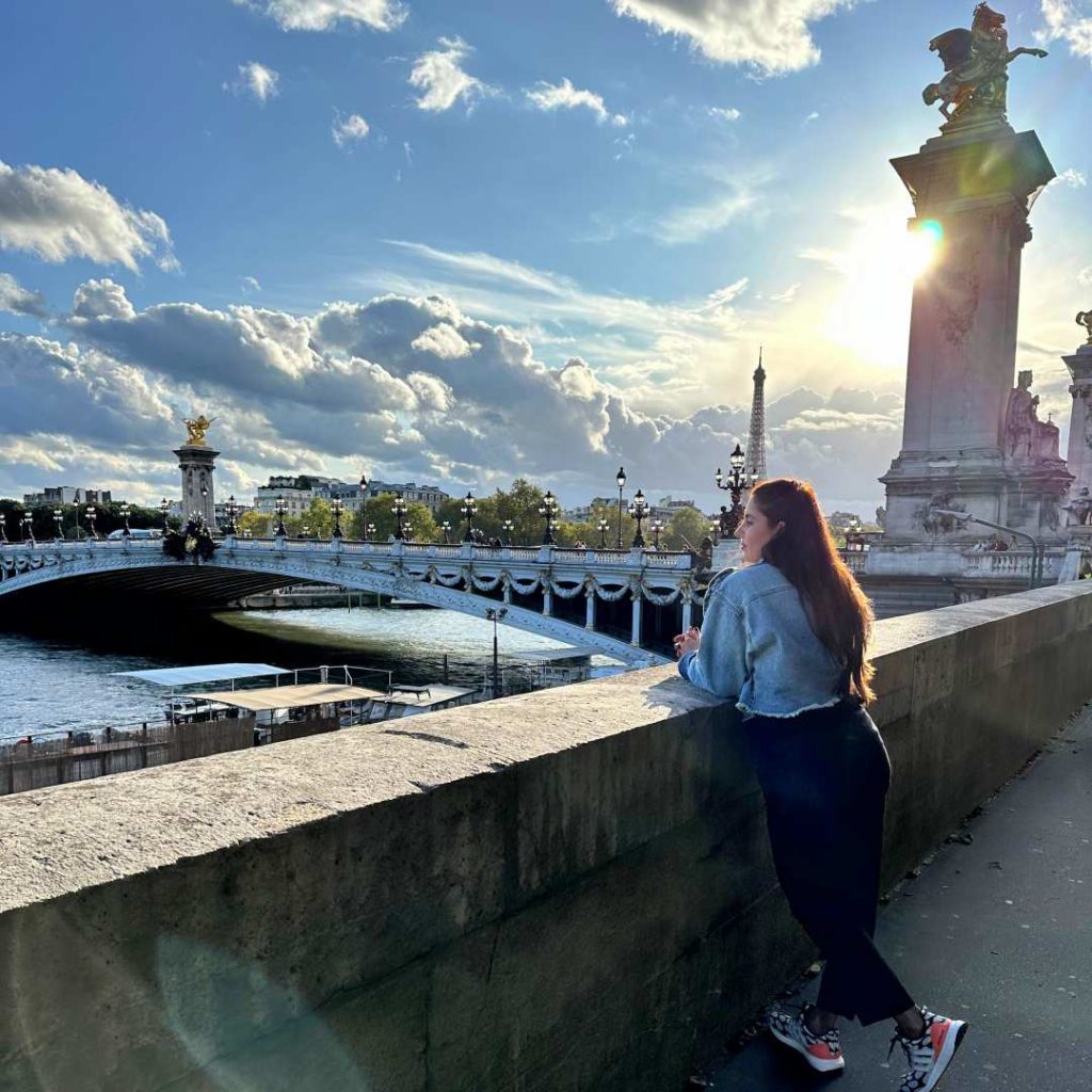Verónica Mejía en Paris