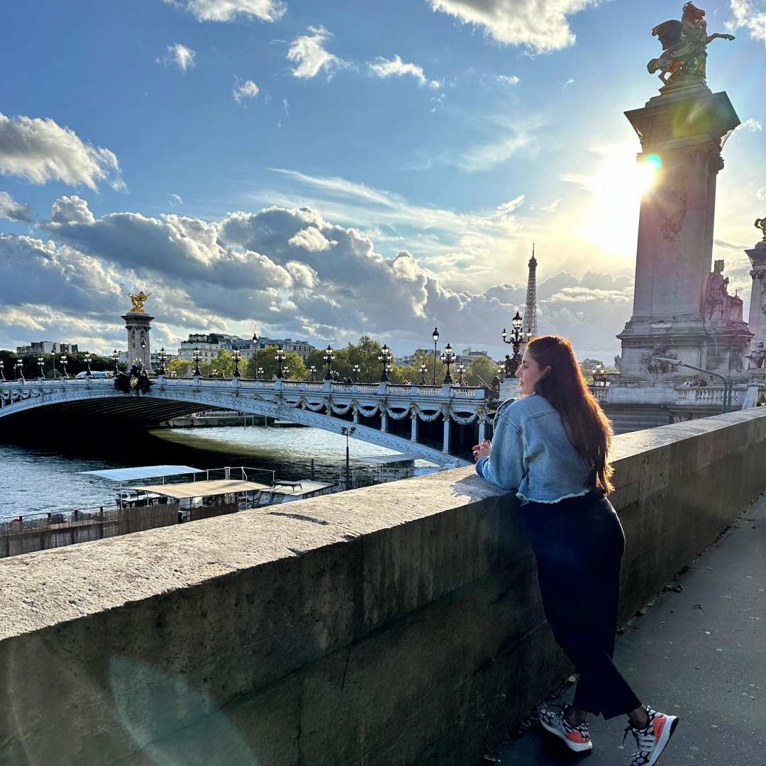 Verónica Mejía en Paris